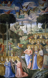 Bild-Nr: 30002252 B.Gozzoli, Angel / Pal.Medici-Ricc. 1459 Erstellt von: Gozzoli, Bennozzo