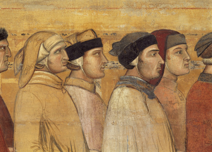 Bild-Nr: 30002330 A.Lorenzetti /Council of 24, Det.Fresco Erstellt von: Lorenzetti, Ambrogio