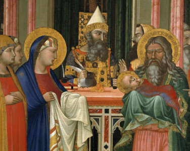 Bild-Nr: 30002344 A.Lorenzetti, Presentation in Temple Erstellt von: Lorenzetti, Ambrogio