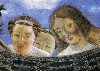 Bild-Nr: 30002378 A.Mantegna, Cam.Sposi/Women looking down Erstellt von: Mantegna, Andrea