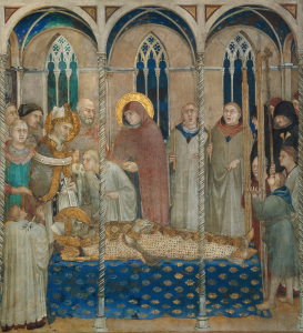 Bild-Nr: 30002430 Simone Martini / Exequies of St. Martin Erstellt von: Martini, Simone