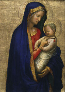Bild-Nr: 30002470 Madonna and Child / Masaccio / c.1426 Erstellt von: Masaccio (Tommaso di Giovanni di Simone Guidi)
