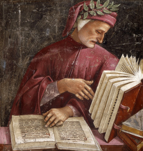 Bild-Nr: 30002486 Dante / Fresco by Signorelli / c.1500 Erstellt von: Signorelli, Luca