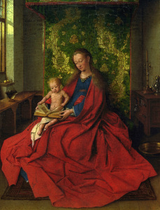 Bild-Nr: 30002606 Jan van Eyck, Madonna and Child / c.1435 Erstellt von: van Eyck, Hubert & Jan