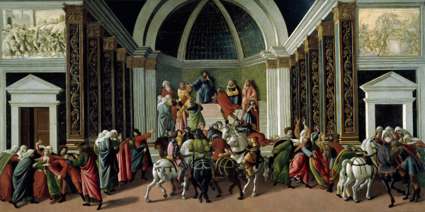 Bild-Nr: 30002636 Geschichte der Virginia/Gem.v.Botticelli Erstellt von: Botticelli, Sandro