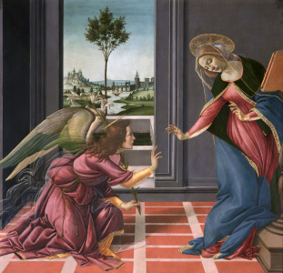 Bild-Nr: 30002670 Botticelli, Annunciation Erstellt von: Botticelli, Sandro
