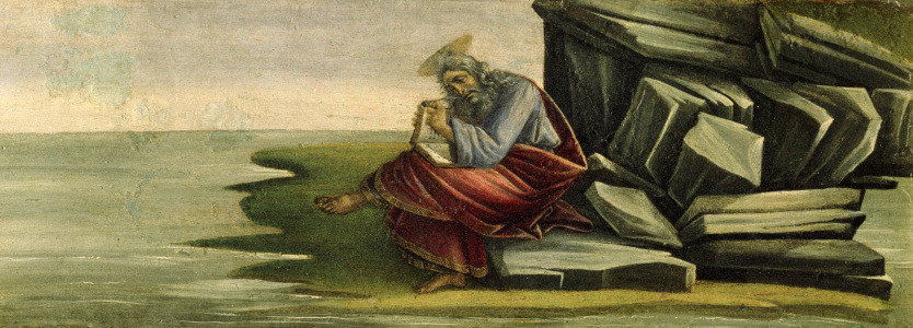 Bild-Nr: 30002702 S.Botticelli, Johannes auf Patmos Erstellt von: Botticelli, Sandro