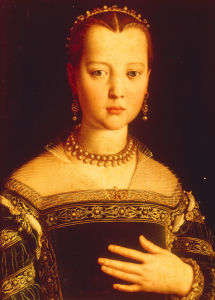 Bild-Nr: 30002722 Maria de' Medici /Ptg.by Bronzino/ 1553 Erstellt von: Bronzino, Agnolo