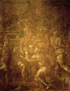 Bild-Nr: 30002766 A.Bronzino, Joseph empfängt Jakob Erstellt von: Bronzino, Agnolo