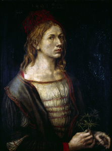 Bild-Nr: 30002816 Dürer / Self-portrait / 1493 Erstellt von: Dürer, Albrecht