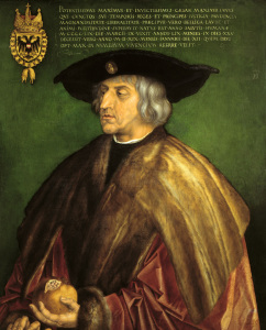 Bild-Nr: 30002830 Maximilian I / Portrait / 1519 Erstellt von: Dürer, Albrecht