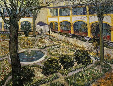 Bild-Nr: 30002862 van Gogh / Hospital Garden in Arles Erstellt von: van Gogh, Vincent