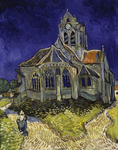 Bild-Nr: 30002880 van Gogh/Church in Auvers-sur-Oise/1890 Erstellt von: van Gogh, Vincent