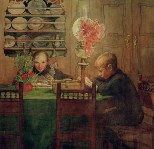 Bild-Nr: 30002930 Carl Larsson / Schoolwork Erstellt von: Larsson, Carl