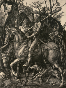 Bild-Nr: 30002952 Knight, Death and Devil / Dürer / 1513 Erstellt von: Dürer, Albrecht