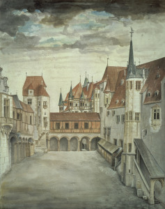 Bild-Nr: 30003000 A.Dürer, Castle Courtyard, Innsbruck Erstellt von: Dürer, Albrecht