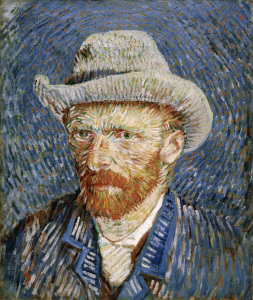 Bild-Nr: 30003064 van Gogh, Self-portrait with felt hat Erstellt von: van Gogh, Vincent