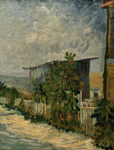 Bild-Nr: 30003090 V.v.Gogh, Shelter on Montmartre/ Paint. Erstellt von: van Gogh, Vincent