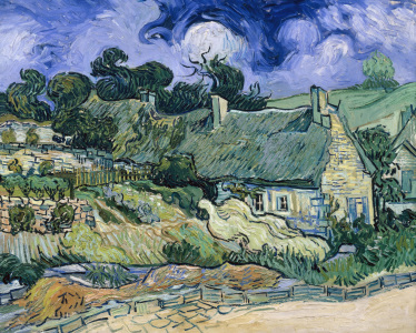 Bild-Nr: 30003106 V.van Gogh / Thatched Cottages at Cord. Erstellt von: van Gogh, Vincent