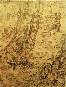 Bild-Nr: 30003132 v.Gogh, Trees w.Ivy in Asylum Garden Erstellt von: van Gogh, Vincent