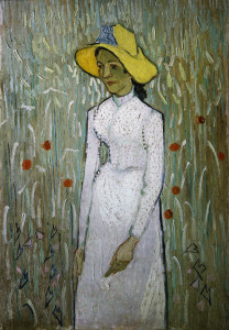 Bild-Nr: 30003222 V.van Gogh, Girl in White /Paint./ 1890 Erstellt von: van Gogh, Vincent
