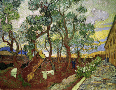 Bild-Nr: 30003264 van Gogh / Garden of St.Paul Hospital Erstellt von: van Gogh, Vincent