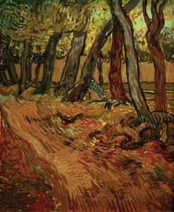 Bild-Nr: 30003270 V.van Gogh, Garden of St.Paul Hospital Erstellt von: van Gogh, Vincent