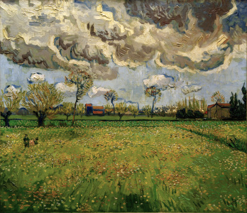 Bild-Nr: 30003290 V.van Gogh, Meadow (Arles) /Paint./1889 Erstellt von: van Gogh, Vincent