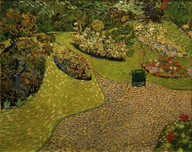 Bild-Nr: 30003300 V.v.Gogh, Garden in Auvers / painting Erstellt von: van Gogh, Vincent
