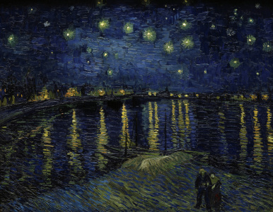 Bild-Nr: 30003330 van Gogh / Starry night over the Rhône Erstellt von: van Gogh, Vincent