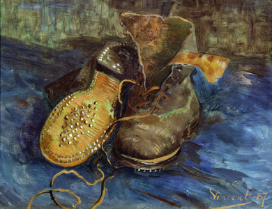 Bild-Nr: 30003414 V.van Gogh / A Pair of Shoes / 1887 Erstellt von: van Gogh, Vincent