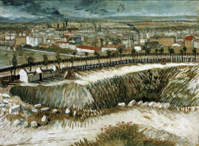 Bild-Nr: 30003444 V.v.Gogh / Industruial Landscape / 1887 Erstellt von: van Gogh, Vincent