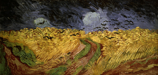 Bild-Nr: 30003456 Van Gogh / Corn-field with Crows / 1890 Erstellt von: van Gogh, Vincent