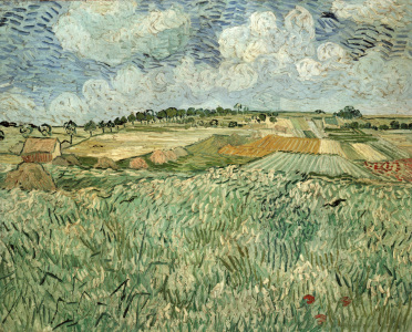 Bild-Nr: 30003470 Van Gogh / The Plain of Auvers / 1890 Erstellt von: van Gogh, Vincent