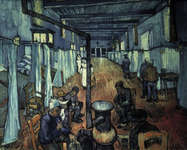 Bild-Nr: 30003488 Van Gogh/Dormitory at the Hospital/1889 Erstellt von: van Gogh, Vincent
