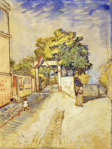 Bild-Nr: 30003508 V.v.Gogh, Entrance Moulin de la Galette Erstellt von: van Gogh, Vincent
