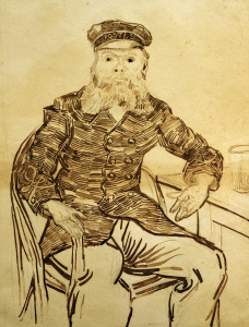 Bild-Nr: 30003530 V.van Gogh, Postman Joseph Roulin/Draw. Erstellt von: van Gogh, Vincent