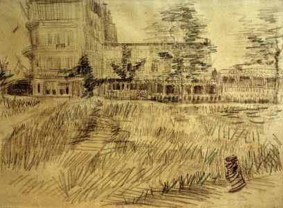 Bild-Nr: 30003534 Van Gogh, Restaurant De la Sirène/Draw. Erstellt von: van Gogh, Vincent