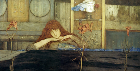 Bild-Nr: 30003610 F.Khnopff, I look my door upon myself Erstellt von: Khnopff, Fernand