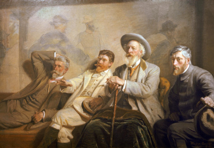 Bild-Nr: 30003700 M.Ancher, Kunstkritiker Erstellt von: Kroyer, Peter Severin
