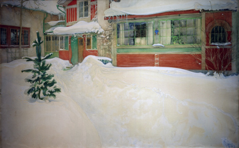 Bild-Nr: 30003768 C.Larsson, Snow / 1909 Erstellt von: Larsson, Carl