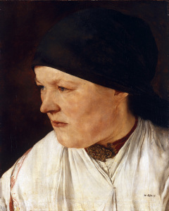 Bild-Nr: 30003816 W.Leibl / Head of Peasant Girl / 1879 Erstellt von: Leibl, Wilhelm Maria Hubertus