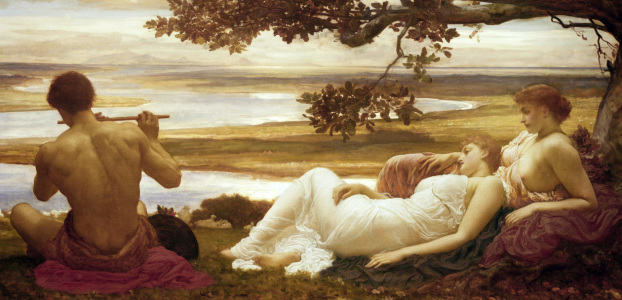 Bild-Nr: 30003962 Leighton / Idyll / c.1880/81 Erstellt von: Leighton, Frederic