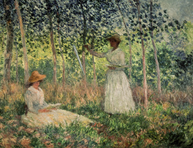 Bild-Nr: 30004018 Monet / Suzanne and Blanche Hochede Erstellt von: Monet, Claude