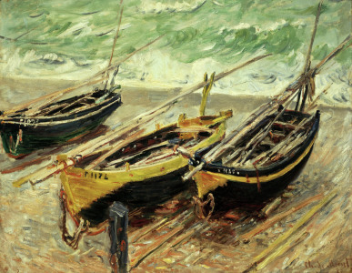 Bild-Nr: 30004030 Monet / Three fishing boats / 1885 Erstellt von: Monet, Claude
