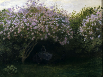 Bild-Nr: 30004044 C.Monet, Lilas, temps gris / um 1872-73 Erstellt von: Monet, Claude