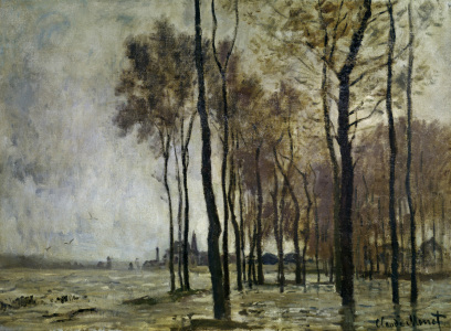 Bild-Nr: 30004066 C.Monet, Hochwasser in Argenteuil Erstellt von: Monet, Claude