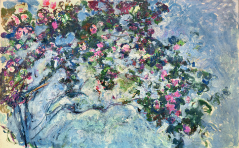 Bild-Nr: 30004172 Monet / The rose-bush / 1925/26 Erstellt von: Monet, Claude