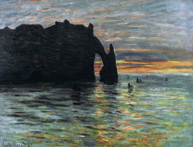 Bild-Nr: 30004188 Claude Monet, Sonnenuntergang Erstellt von: Monet, Claude