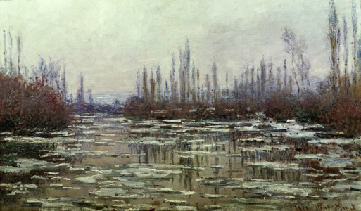 Bild-Nr: 30004202 C.Monet, Eisbruch Erstellt von: Monet, Claude